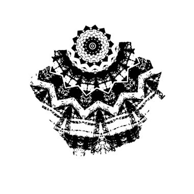 soyut el çizimi karalama