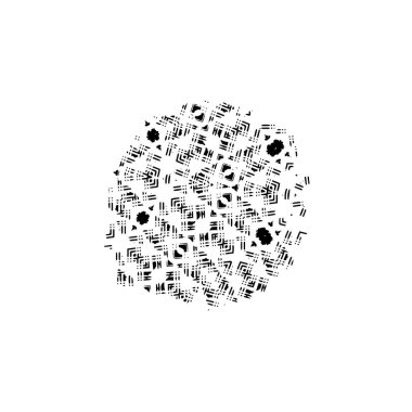 Siyah noktalı arka plan.