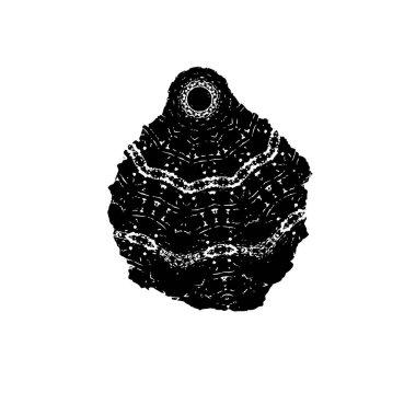 grunge siyah mürekkep şekli arkaplanı