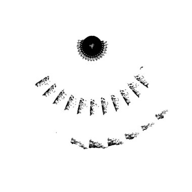 grunge siyah mürekkep şekli arkaplanı