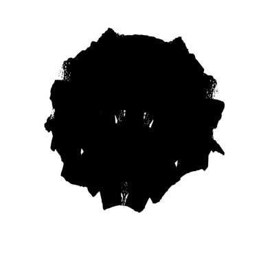 grunge siyah mürekkep şekli arkaplanı