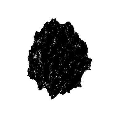 Siyah beyaz desenli, çizik ve lekeli sıkıntılı bir arkaplan. soyut vektör illüstrasyonu.