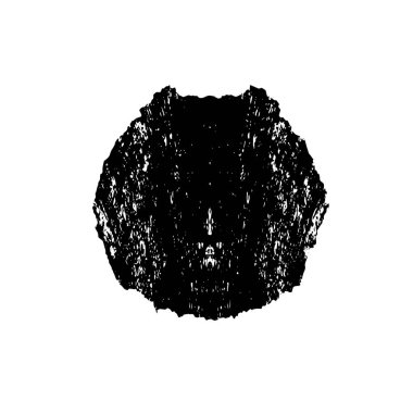 grunge siyah fırça darbesi