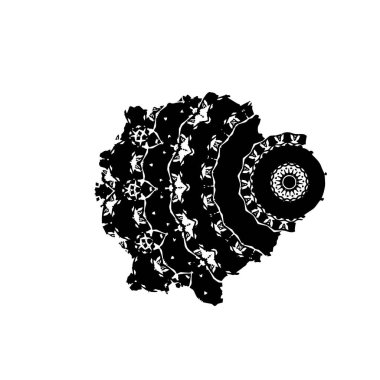 siyah ve beyaz soyut arkaplan