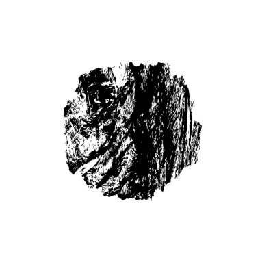 Grunge fırça darbesi, vektör çizim