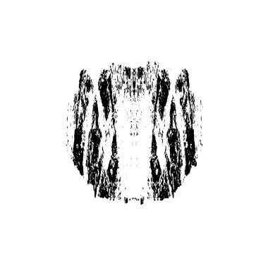siyah fırça darbesi ve doku. grunge soyut el - boyanmış elementler.
