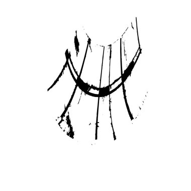 grunge siyah mürekkep şekli arkaplanı