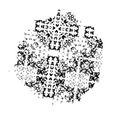 Grunge mürekkep sıçramasının basit illüstrasyonu