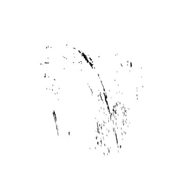 Beyaz arkaplanda soyut mürekkep lekesi, vektör illüstrasyonu