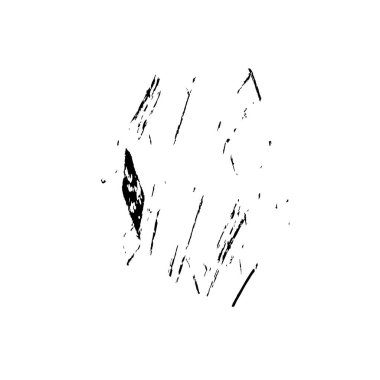 Grunge mürekkep sıçramasının basit illüstrasyonu