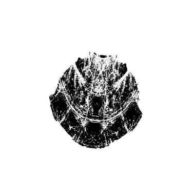 Grunge mürekkep sıçramasının basit illüstrasyonu