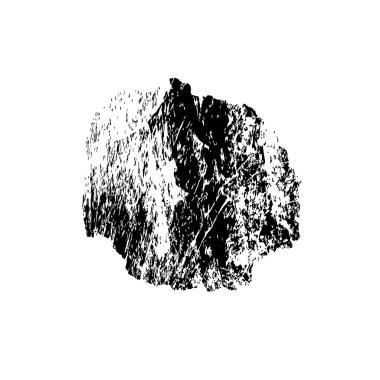 Grunge mürekkep sıçramasının basit illüstrasyonu