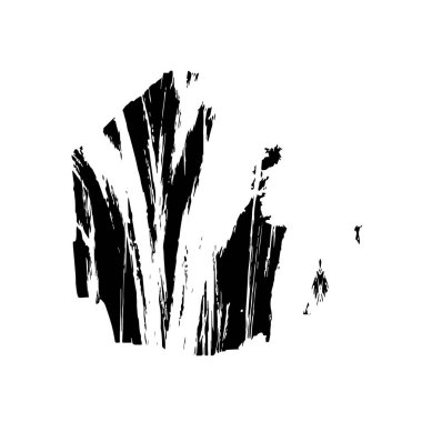 Grunge mürekkep sıçramasının basit illüstrasyonu