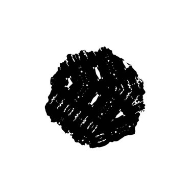 Grunge mürekkep sıçramasının basit illüstrasyonu