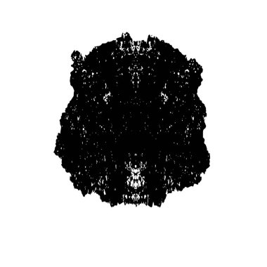 Beyaz arka planda soyut siyah nokta. vektör illüstrasyonu