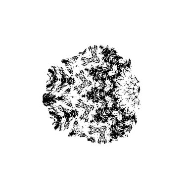 Grunge mürekkep sıçramasının basit illüstrasyonu