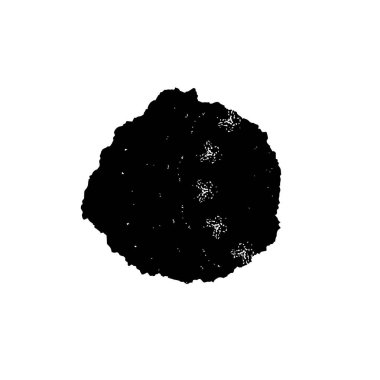 Grunge mürekkep sıçramasının basit illüstrasyonu