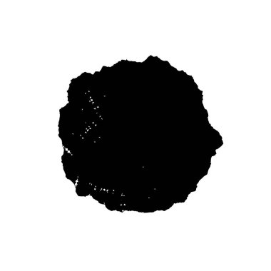 Grunge mürekkep sıçramasının basit illüstrasyonu