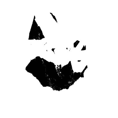 Grunge mürekkep sıçramasının basit illüstrasyonu