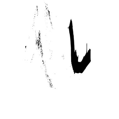 Grunge mürekkep sıçramasının basit illüstrasyonu