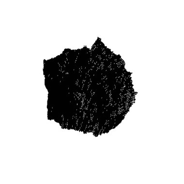 siyah vektör fırça darbesi.