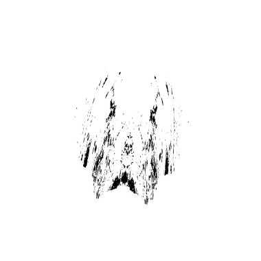 siyah fırça darbesi ve doku. grunge soyut el - boyanmış elementler.