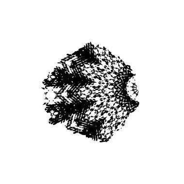 Grunge yarım ton vektör arka plan.