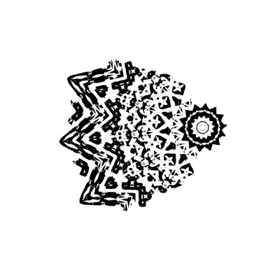 Vektör çizimi. Kalp şeklinde dişliler..