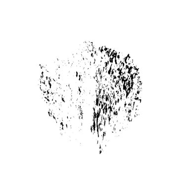 Grunge mürekkep sıçramasının basit illüstrasyonu