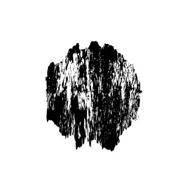 Grunge mürekkep sıçramasının basit illüstrasyonu