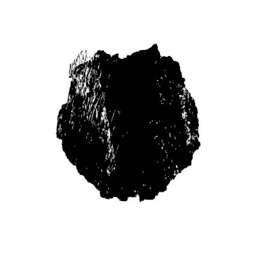 Grunge mürekkep sıçramasının basit illüstrasyonu