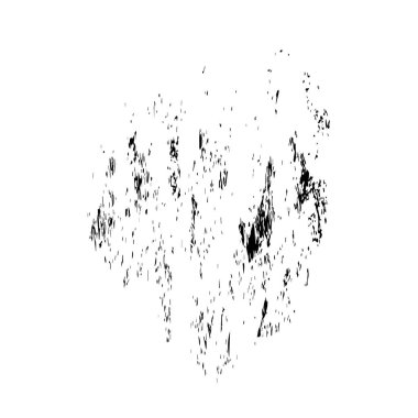 Grunge mürekkep sıçramasının basit illüstrasyonu