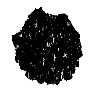 Grunge mürekkep sıçramasının basit illüstrasyonu