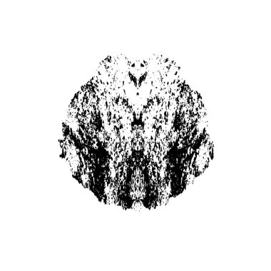 Beyaz arka planda soyut siyah nokta. vektör illüstrasyonu