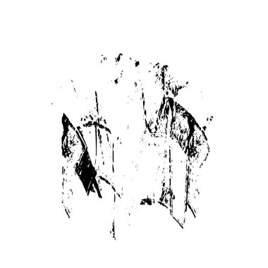 Beyaz arka planda soyut siyah nokta. vektör illüstrasyonu