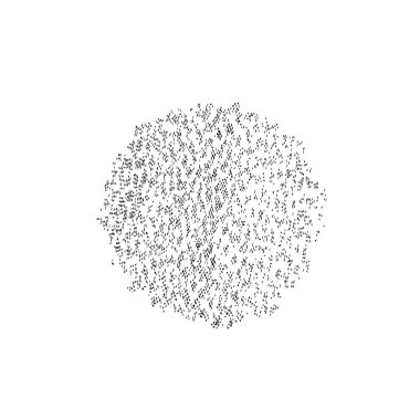 Rastgele düşen noktalarla soyut bir arkaplan. vektör illüstrasyonu