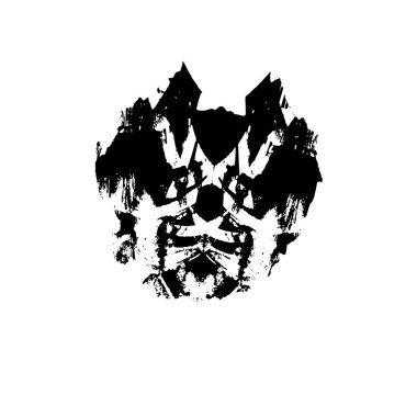 siyah fırça darbesi ve doku. grunge soyut el - boyanmış elementler.