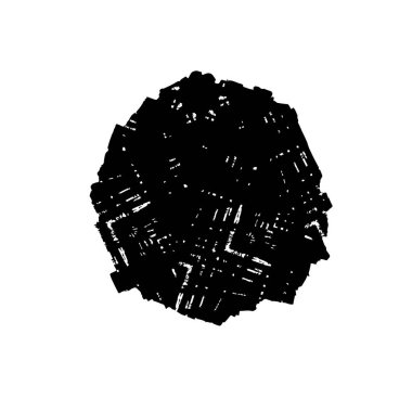 siyah mürekkep fırçası vuruşu. resimleme.