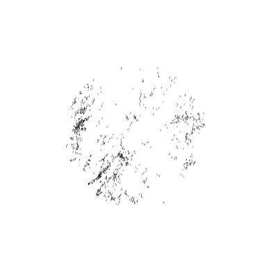 Beyaz arka planda siyah mürekkep sıçraması. Grunge desenli arka plan. vektör soyut illüstrasyon.