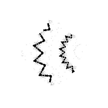 Kırık çatlaklar, siyah, beyaz, çatlak doku