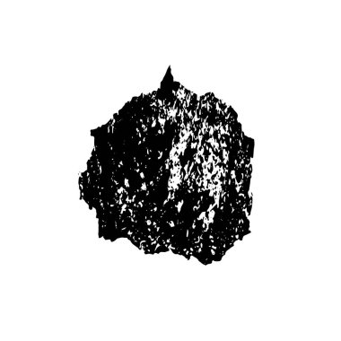 vektör siyah mürekkep fırça darbesi.