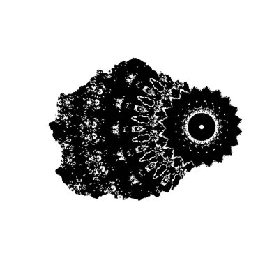 El çizimi soyut desen