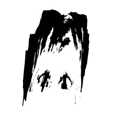 Dizaynınız için sıkıntılı grunge örtüsü dokusu. 10 vektör.