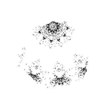Siyah arka plan ile düşen konfeti.