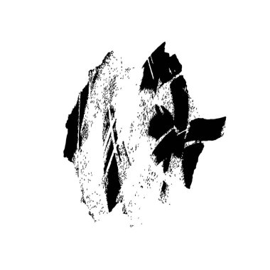 Vektör fırça darbesi. Grunge mürekkep kalemi. mürekkep deseni siyah. desenli kalem darbesi.