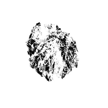 Vektör el çizimi mürekkep fırçası dokusu. soyut siyah fırça darbesi.