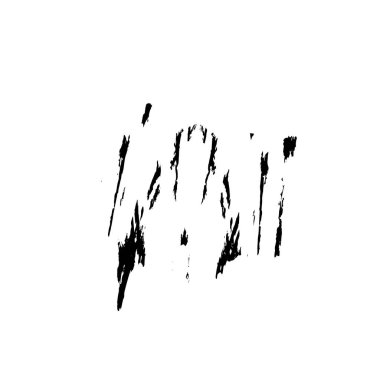 grunge fırça darbesi vektör çizimi  