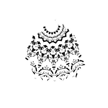 grunge fırça darbesi vektör çizimi  