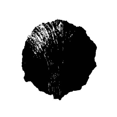 Grunge mürekkep sıçrama vuruşunun web illüstrasyonu