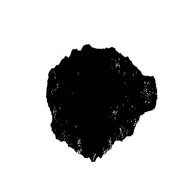 Grunge mürekkep sıçrama vuruşunun web illüstrasyonu